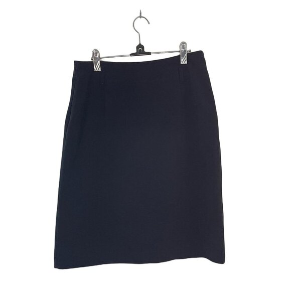 J.G. Hook Pencil Skirt Black Vintage Size 12 - Picture 1 of 7